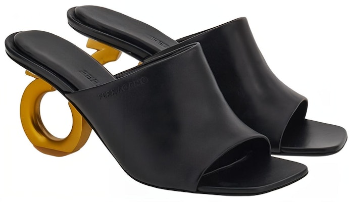 (W) FERRAGAMO Elina 时尚凉鞋 '黑色标志' 01F969-761944 Order (W) FERRAGAMO Elina 时尚凉鞋 '黑色标志' 01F969-761944