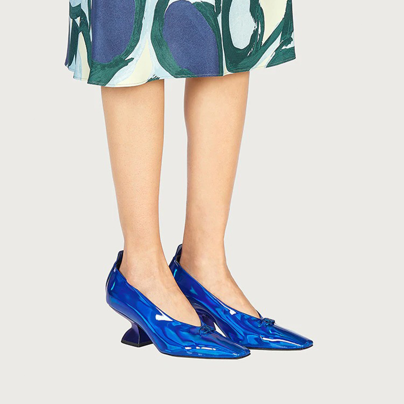 (W) FERRAGAMO F-Heels 'Blue' 圖 5