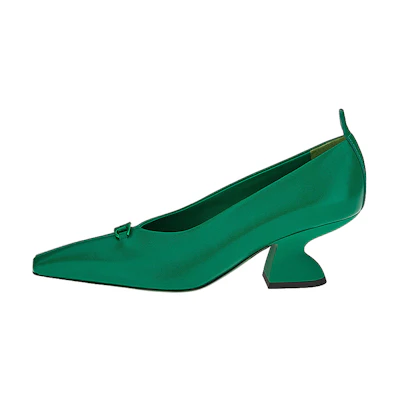 (W) FERRAGAMO F-Heels 'Green'