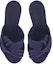 Lookbook (Women) FERRAGAMO Fabric Platform Slide 'Blue High Heel' 01F807-763968