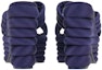 Shop (Women) FERRAGAMO Fabric Platform Slide 'Blue High Heel' 01F807-763968