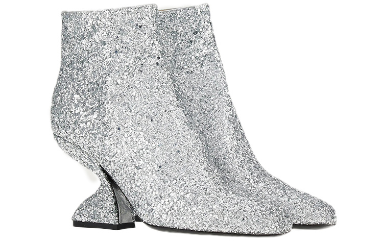 (W) FERRAGAMO Fashion Ankle Boot 'Silver' 圖 2