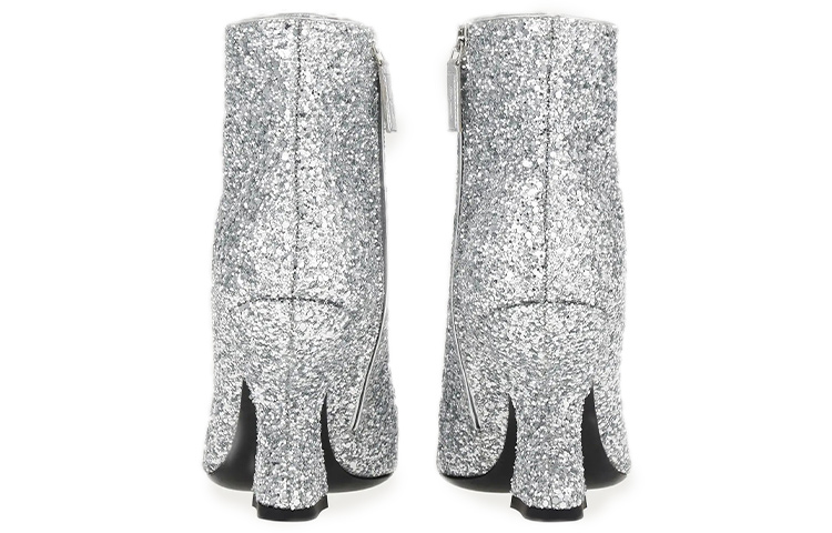 (W) FERRAGAMO Fashion Ankle Boot 'Silver' 圖 4