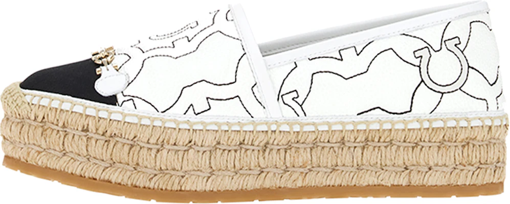 (Women) FERRAGAMO Fashion Woven Shoe 'White' 01C999-751251 Buy (Women) FERRAGAMO Fashion Woven Shoe 'White' 01C999-751251