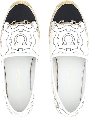 (Women) FERRAGAMO Fashion Woven Shoe 'White' 01C999-751251 Lookbook (Women) FERRAGAMO Fashion Woven Shoe 'White' 01C999-751251