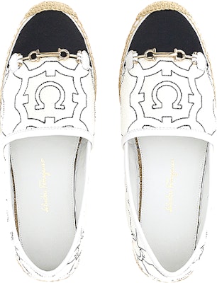 (W) Kasut Fesyen Tenun FERRAGAMO 'Putih' 01C999-751251 Lookbook (W) Kasut Fesyen Tenun FERRAGAMO 'Putih' 01C999-751251