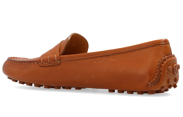 (W) FERRAGAMO Ferragama Round-Toe Slip-On 'Brown' 圖 3