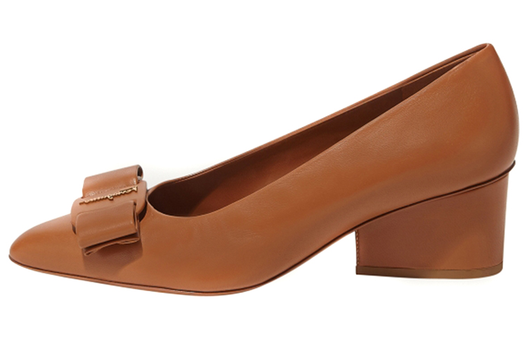 (W) FERRAGAMO Ferragama Viva Heel 'Brown'