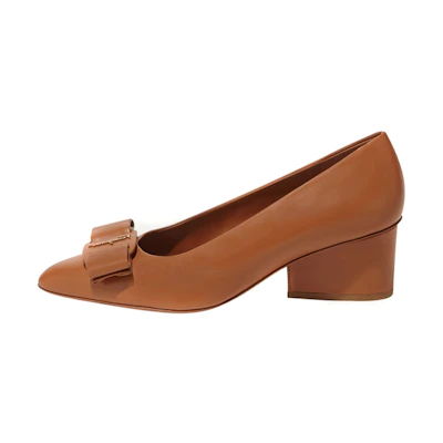 (W) FERRAGAMO Ferragama Viva Heel 'Brown'
