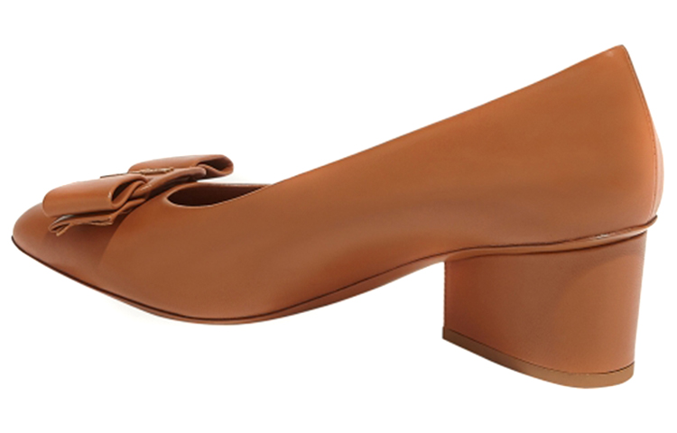 (W) FERRAGAMO Ferragama Viva Heel 'Brown' 圖 2