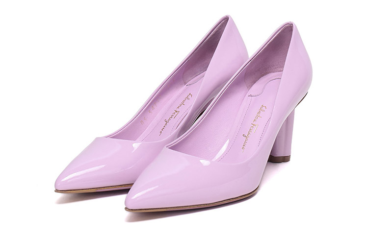 (W) FERRAGAMO Ferragami Badia 70 'Deep Pink Patent' 圖 3