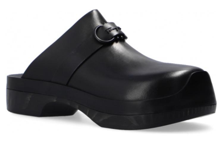 (W) FERRAGAMO Gancini 'Black Buckle' 圖 2