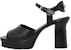 (Women) FERRAGAMO Gancini 'Black Chunky Heel Fashion Slide' 01E075-760112
