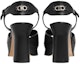 Shop (Women) FERRAGAMO Gancini 'Black Chunky Heel Fashion Slide' 01E075-760112