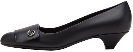 (Women) FERRAGAMO Gancini 'Black Cone-Heel' 01B171-742468 (Women) FERRAGAMO Gancini 'Black Cone-Heel' 01B171-742468