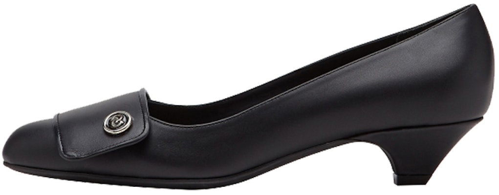 (Women) FERRAGAMO Gancini 'Black Cone-Heel' 01B171-742468 Buy (Women) FERRAGAMO Gancini 'Black Cone-Heel' 01B171-742468