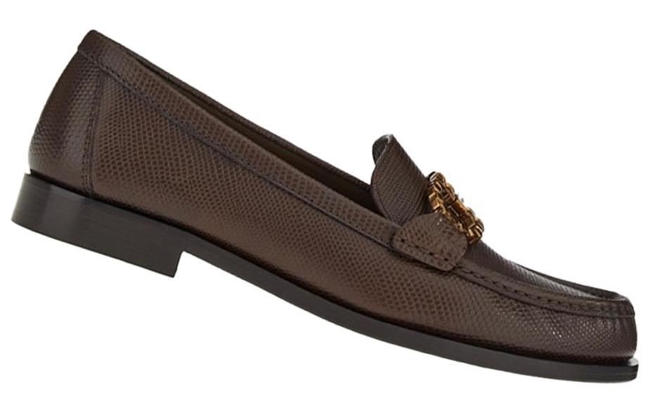 Order (W) FERRAGAMO Gancini 'Coklat Hijau' 01D790-755421