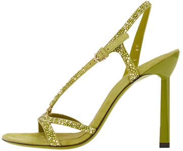 (W) FERRAGAMO Gancini 'Verde Sandalias Abiertas con Hebilla' 01E584-758580 Buy (W) FERRAGAMO Gancini 'Verde Sandalias Abiertas con Hebilla' 01E584-758580