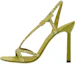 Buy (W) FERRAGAMO Gancini ''Sandales Ouvertes Vertes avec Boucle'' 01E584-758580