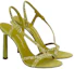 Order (W) FERRAGAMO Gancini ''Sandales Ouvertes Vertes avec Boucle'' 01E584-758580
