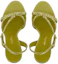 Lookbook (W) FERRAGAMO Gancini ''Sandales Ouvertes Vertes avec Boucle'' 01E584-758580