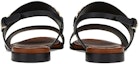 Shop (W) FERRAGAMO Gancini Sandal Kulit Anak Lembu 'Fesyen Hitam' 01C932-751076