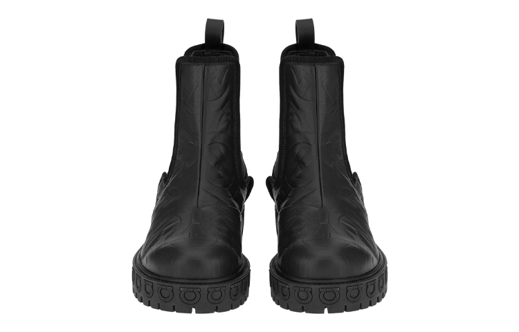 (W) FERRAGAMO Varsi Ankle Boots 'Black' 圖 3