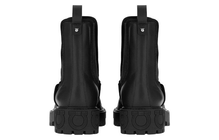 (W) FERRAGAMO Varsi Ankle Boots 'Black' 圖 4