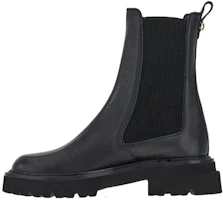 (Women) FERRAGAMO Gancini Chelsea Boot 'Black Elastic Insets' 01E516-757878 (Women) FERRAGAMO Gancini Chelsea Boot 'Black Elastic Insets' 01E516-757878
