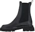 Buy (Women) FERRAGAMO Gancini Chelsea Boot 'Black Elastic Insets' 01E516-757878