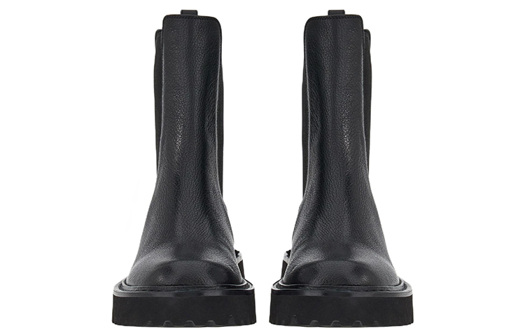 Lookbook (W) FERRAGAMO Bota Chelsea Gancini 'Inserciones Elásticas Negras' 01E516-757878