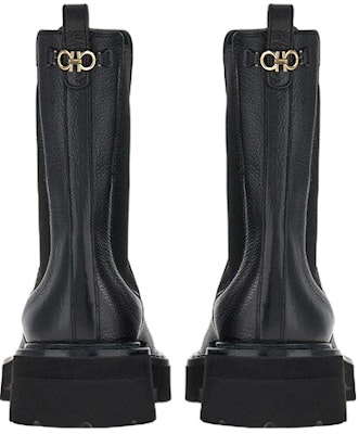 (W) FERRAGAMO Gancini Chelsea Boot 'Inse Tanpa Hitam' 01E516-757878 Shop (W) FERRAGAMO Gancini Chelsea Boot 'Inse Tanpa Hitam' 01E516-757878