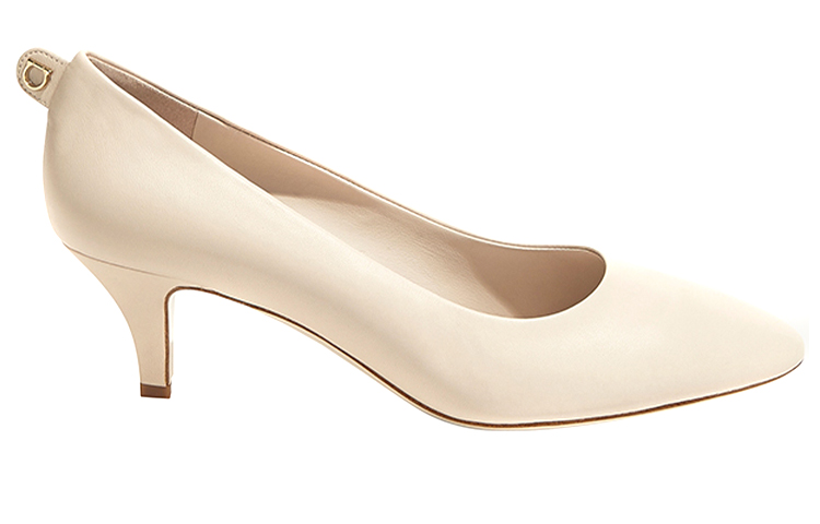 (W) FERRAGAMO Gancini High Heel 'Beige' 圖 2