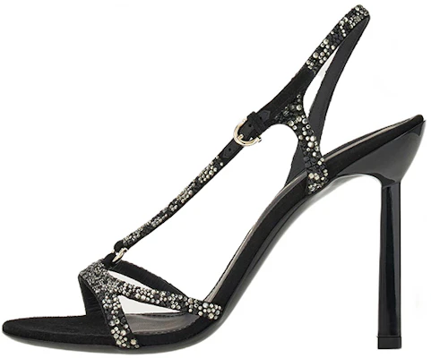 (Women) FERRAGAMO Gancini High Heel Sandal 'Black Buckle' 01E584-758577 Buy (Women) FERRAGAMO Gancini High Heel Sandal 'Black Buckle' 01E584-758577