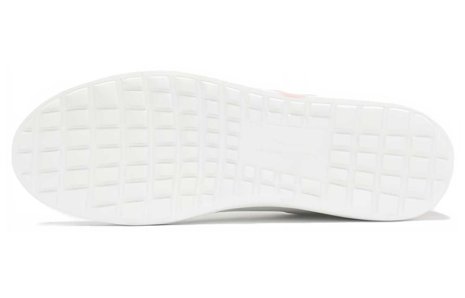 (W) FERRAGAMO Gancini Leather Print Sneaker 'White' 圖 5