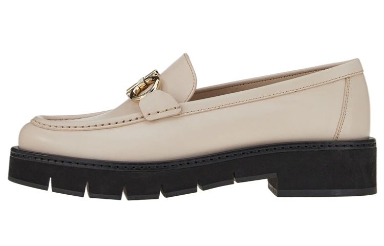 (W) FERRAGAMO Gancini Loafer 'Beige'