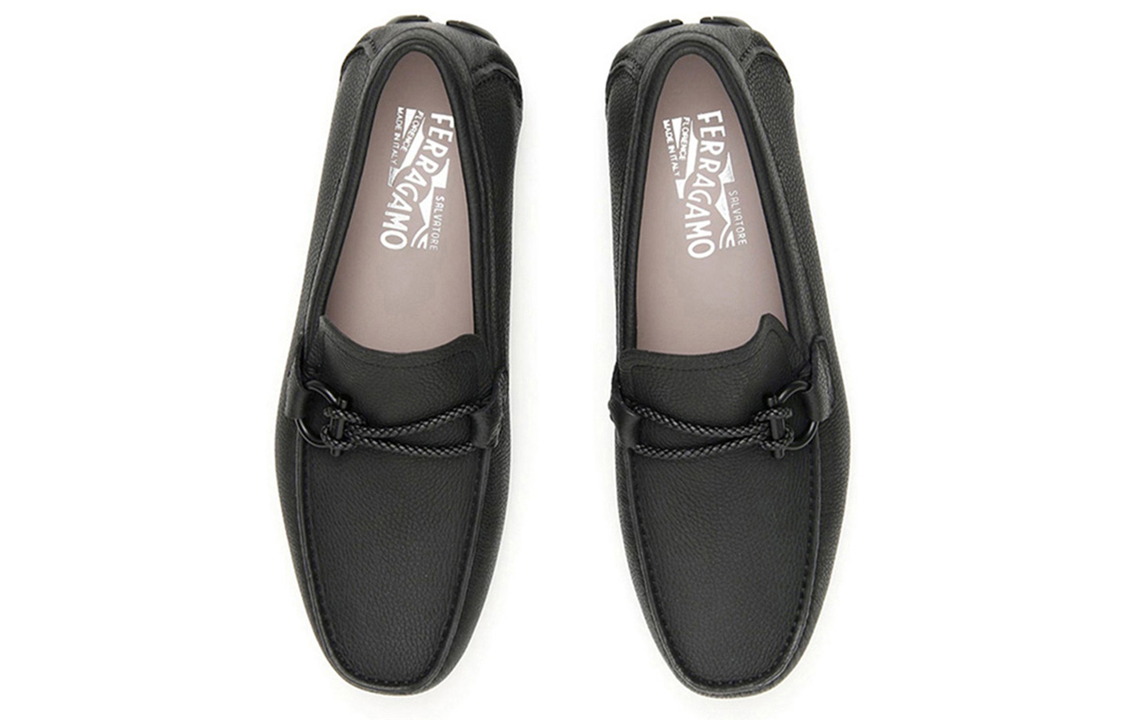 Shop (Women) FERRAGAMO Gancini Loafer 'Black' 02B796-713330