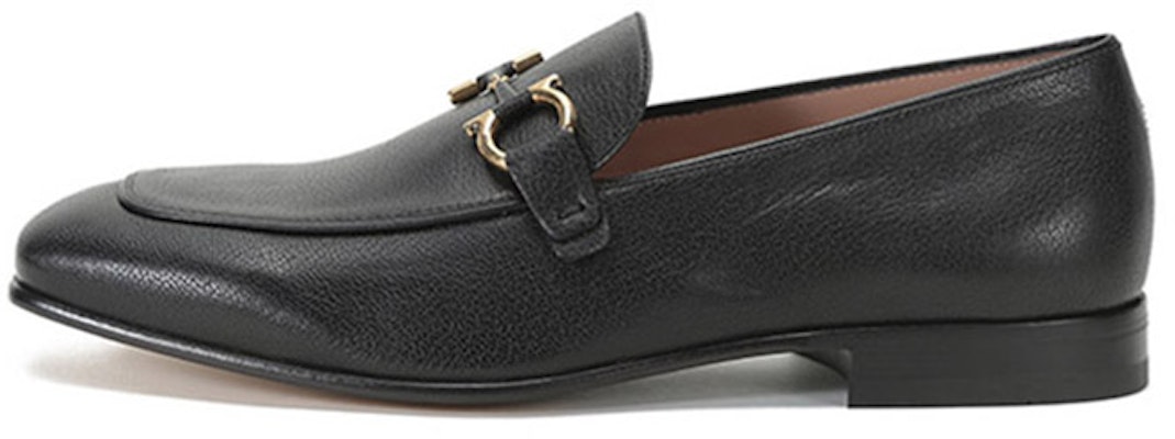 (W) FERRAGAMO Gancini Loafer 'Buckle Hitam' 020359-745419 Buy (W) FERRAGAMO Gancini Loafer 'Buckle Hitam' 020359-745419