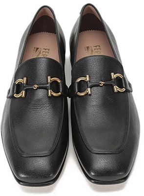 (W) FERRAGAMO Gancini Loafer 'Buckle Hitam' 020359-745419 Shop (W) FERRAGAMO Gancini Loafer 'Buckle Hitam' 020359-745419