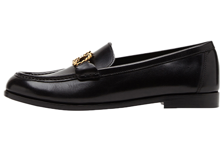 (W) FERRAGAMO Gancini Loafer 'Black Gold'