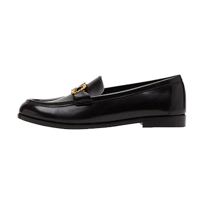 (W) FERRAGAMO Gancini Loafer 'Black Gold'