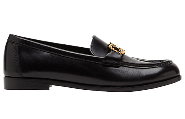 (W) FERRAGAMO Gancini Loafer 'Black Gold' 圖 2