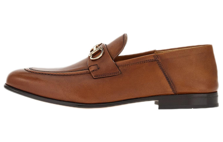 (W) FERRAGAMO Gancini Loafer 'Brown Buckle'