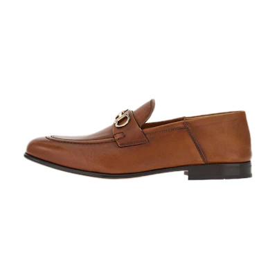 (W) FERRAGAMO Gancini Loafer 'Brown Buckle'