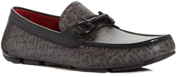 (W) Mocasines FERRAGAMO Gancini 'Gris Monograma' 02B890-718404 Order (W) Mocasines FERRAGAMO Gancini 'Gris Monograma' 02B890-718404