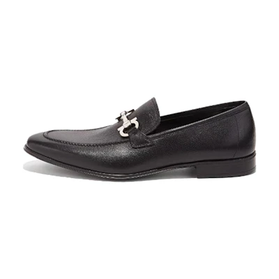 (W) FERRAGAMO Gancini Loafer 'Pure Black'