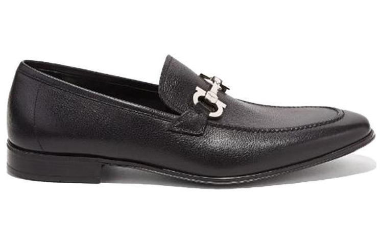 (W) FERRAGAMO Gancini Loafer 'Pure Black' 圖 2