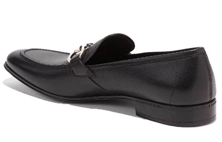 (W) FERRAGAMO Gancini Loafer 'Pure Black' 圖 5