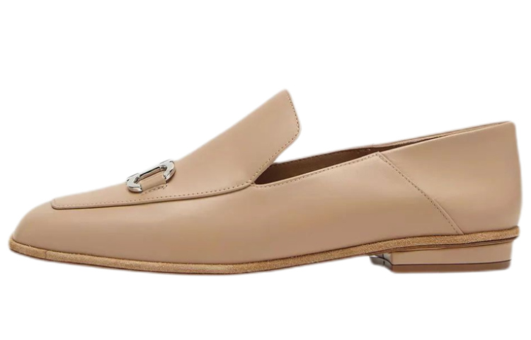 Buy (W) FERRAGAMO Gancini 浅褐色莫卡辛鞋 01R420-741264