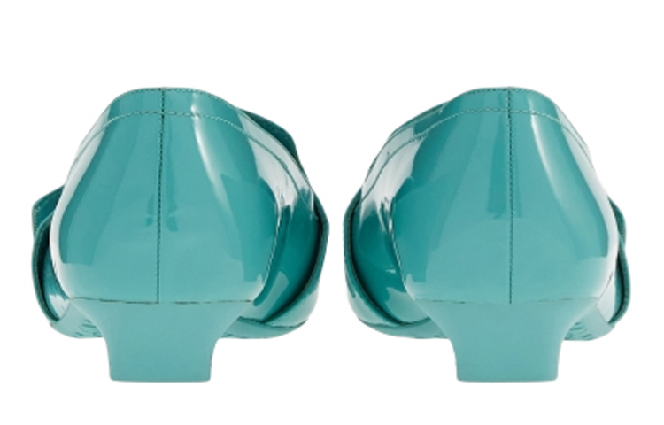 (W) FERRAGAMO Gancini Moccasin 'Teal Green' 圖 3